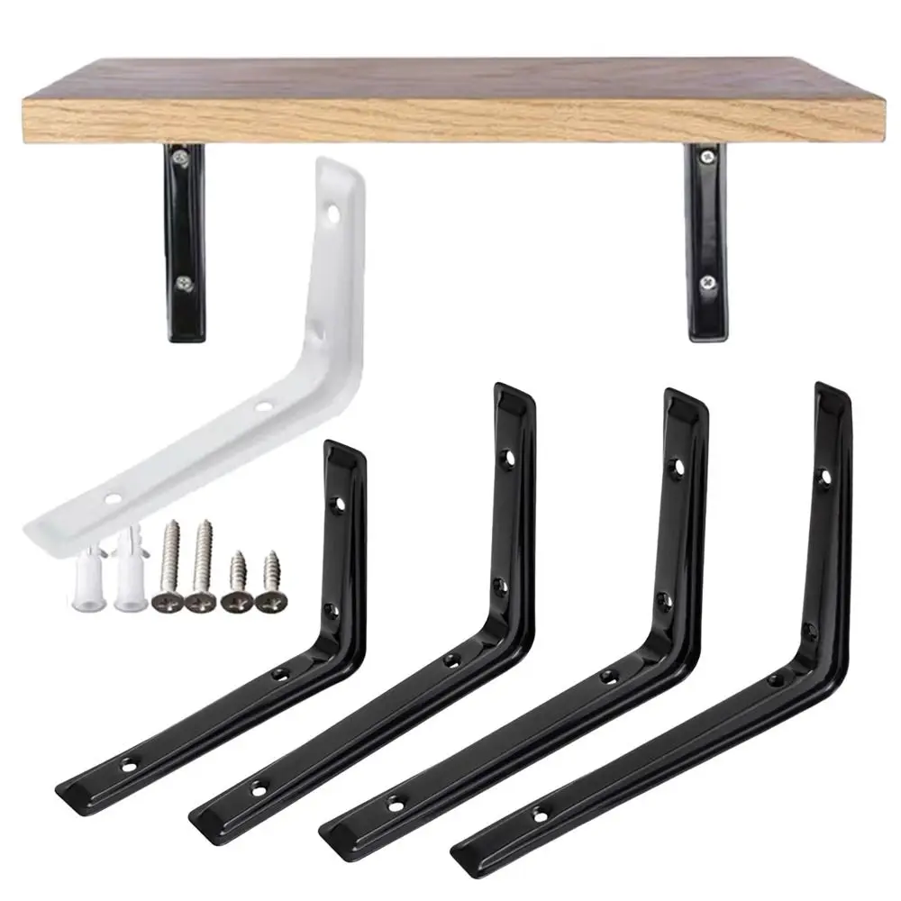 Creative Metal Bench Table Shelf Bracket Space Saving Heavy Duty Collapsible Shelf Countertop Holder Furniture Accessories