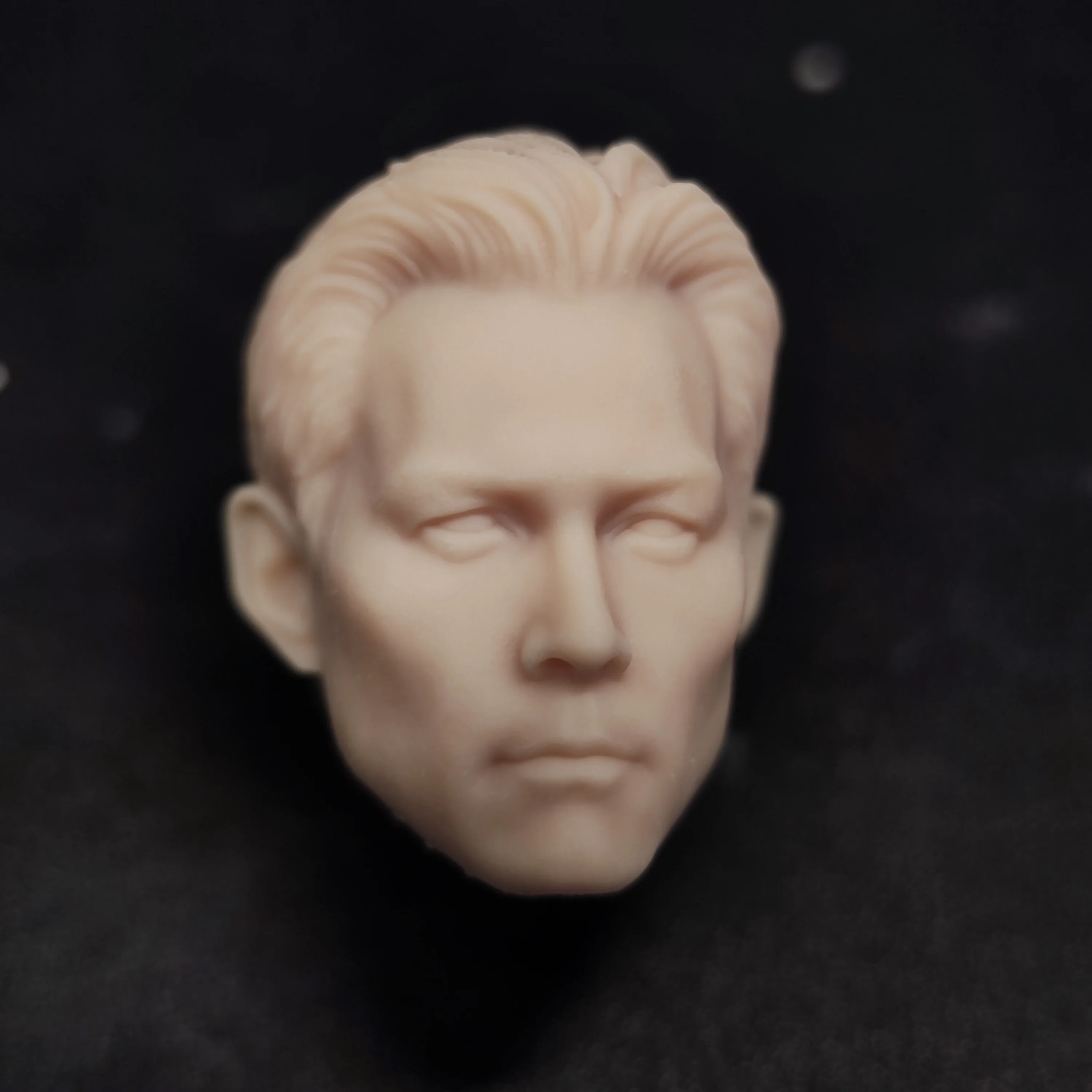 HL1866 DIY Customized 1/18 1/12 1/10 Scale Unpainted Head Sculpt for 3.75