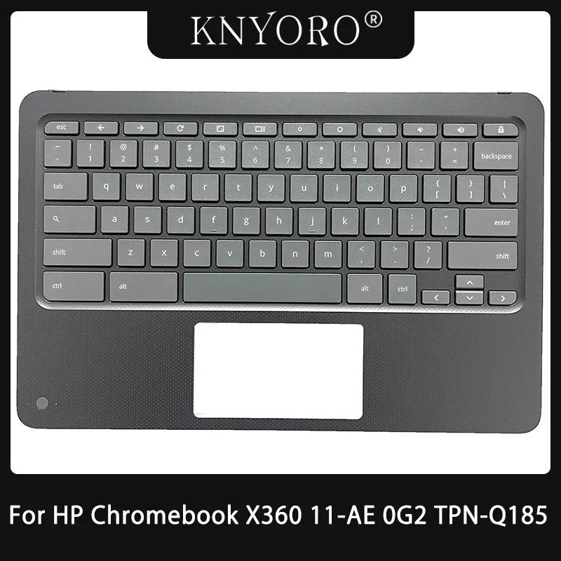 Original US Keyboard for HP Chromebook X360 11-AE 0G2 TPN-Q185 Laptop Upper Palmrest Top Case keyboard Replacement L01240-001