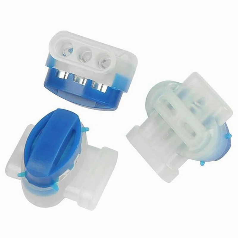 50Pcs Robotic Lawnmower Cable Connector Waterproof Gel Connector Terminal 3 Pin Electrical 314 Wire Connectors