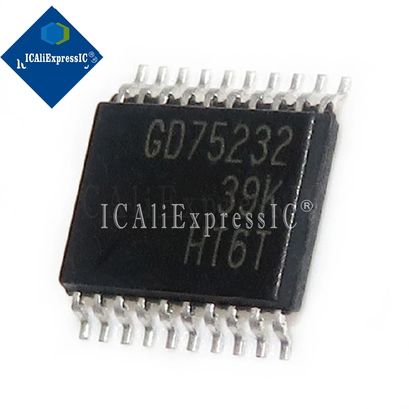 10pcs/lot GD75232PWR GD75232PW GD75232 75232 TSSOP-20 In Stock