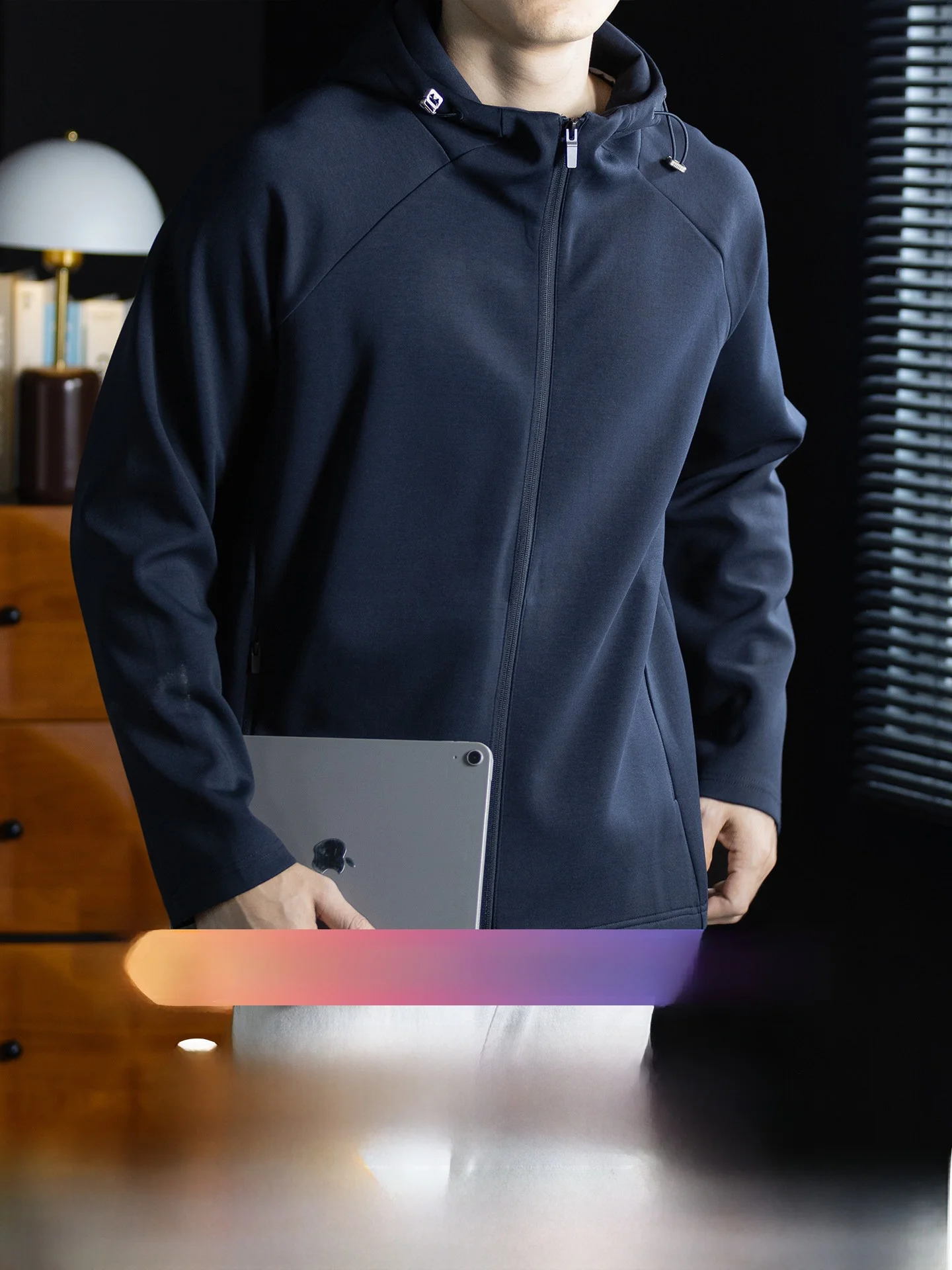 Jaqueta com Capuz Camat Killy Premium de Algodão Pesado com Camada de Ar para Homens, Caimento Amplo, Quente e Casual, Mistur...