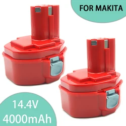 14.4V 4000mAh Ni-MH Power Tools Rechargeable Battery Pack for Makita PA14 1420 1422 1433 1434 1435 1435F JR140D Cordless Drill