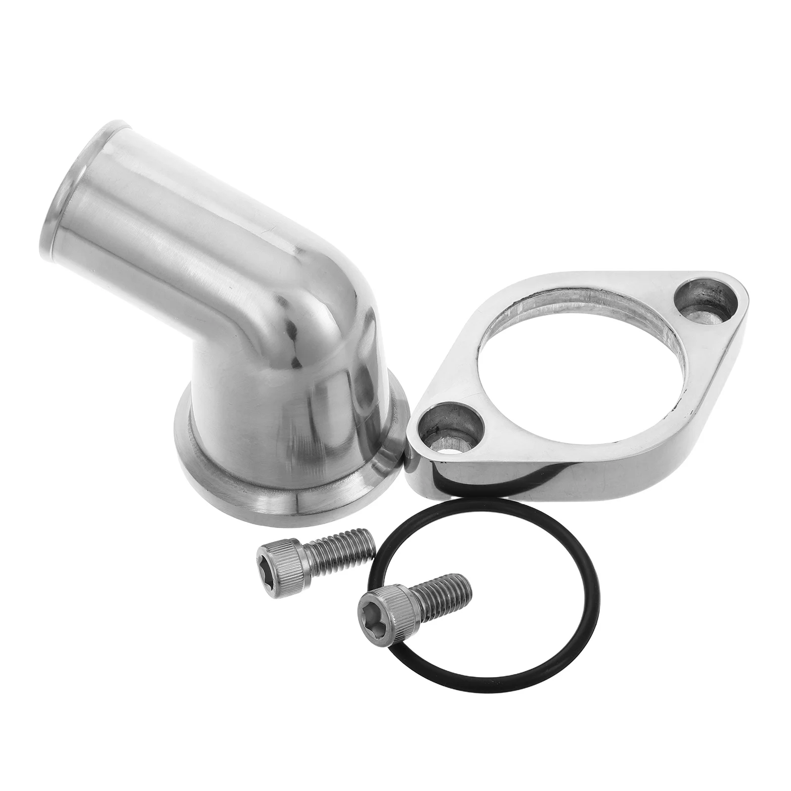 

Enhanced Car Engine Cooling System Aluminum Alloy Thermostat Housing Swivel Replacement Part Compatibility Sbc