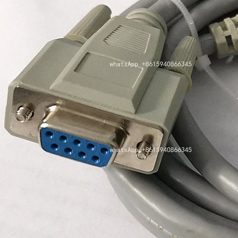 Photoelectric data cable connecting line 9-pin 9-hole to 7-pin electric eyeliner gravure printing machine