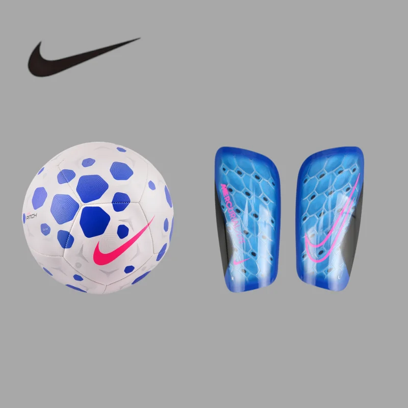 

Nike Low Fatigue Sport Kit No.5 Standard No.5 Ball Plus M Size Light Weight Shin GuardsHV6249-103+DN3611-458