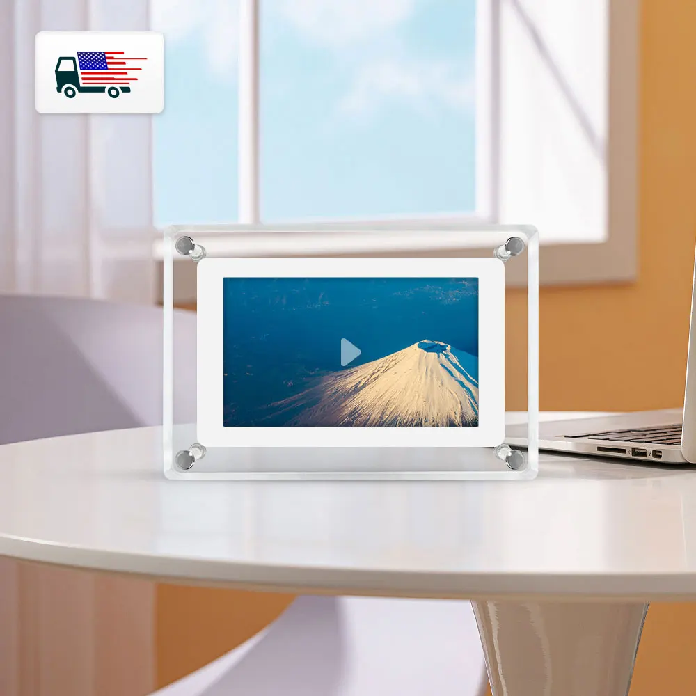 New 5 Inch TFT LCD Privite Model Digital Picture Frame Portable Display Acrylic Digital Photo Frame