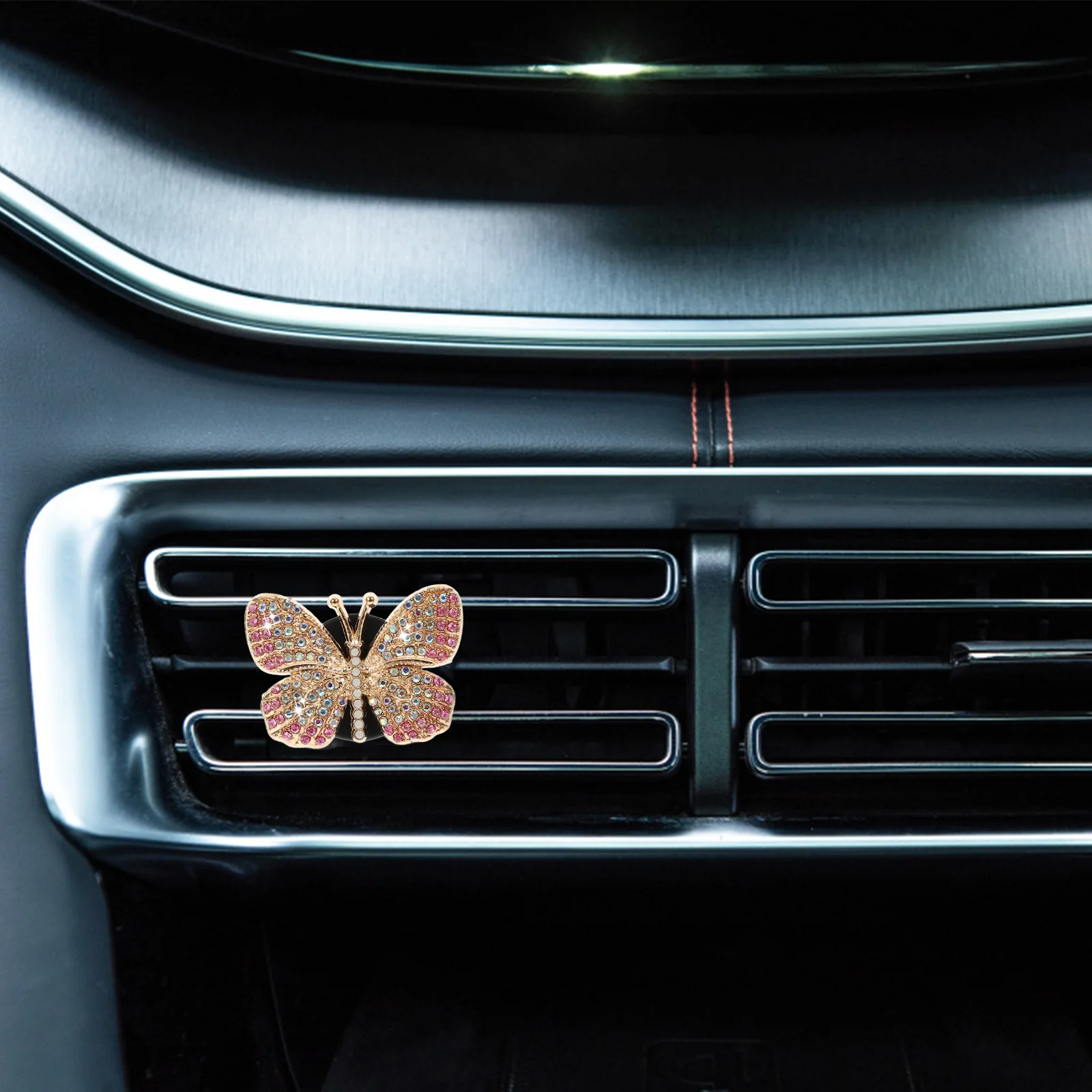 

Bling Car Vent Clip Butterfly Shaped Freshener Elegant Interior Decor Butterfly Car Accessories Vent Clip