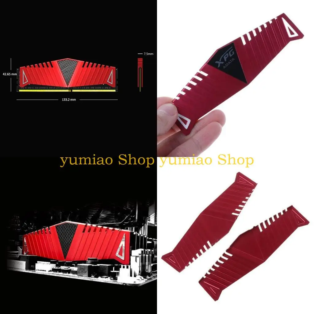 

587B радиатор памяти ноутбука алюминиевый радиатор для ноутбука DDR2 DDR3 DDR4