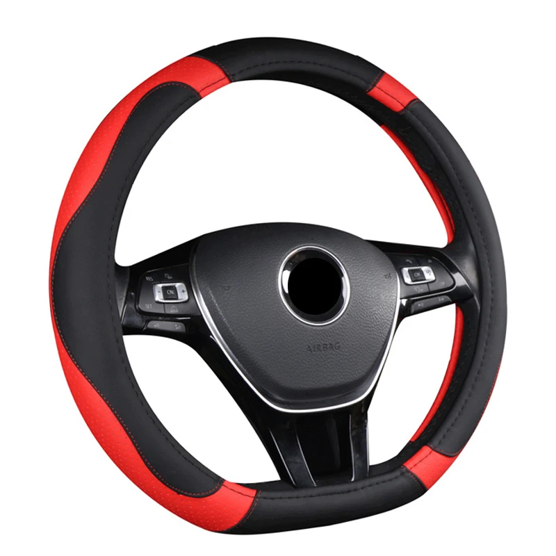 D Type Car Steering Wheel Cover Wrap For Chery OMODA C5 S5 2022 2023 2024 Auto Accessories Braid On Steering-Wheel Protector