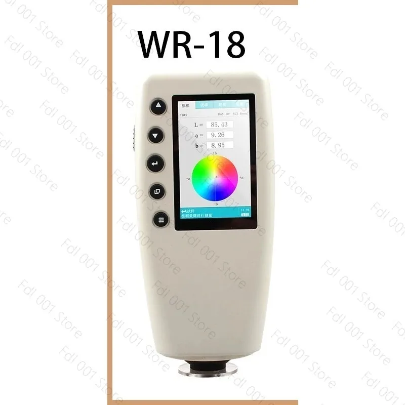 WR-10QC  Portable Colorimeter Color Analyzer Digital Color Tester Color Difference Meter TFT Display