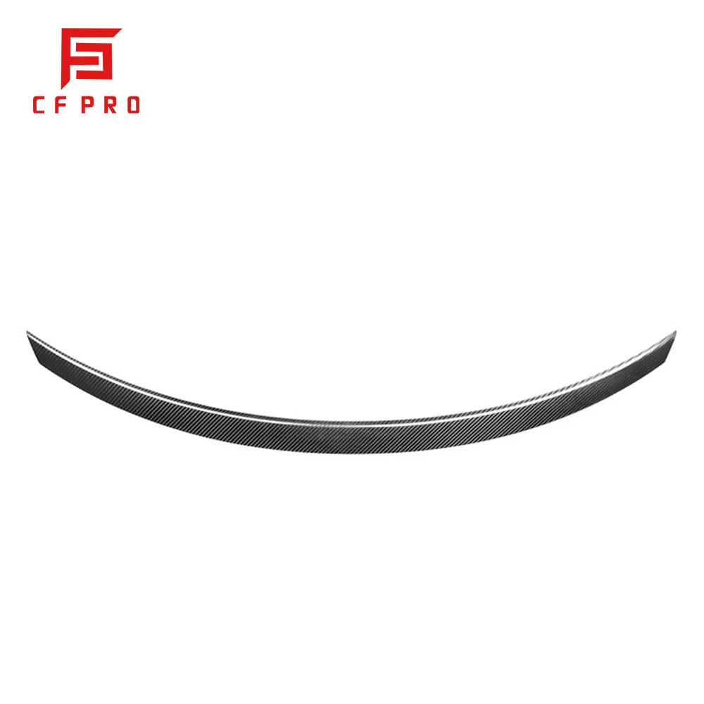 For Infiniti Q50 Q50S 2014+ Carbon Fiber Japanese Style Rear Spoiler Rear Trunk Spoiler Lip Wing