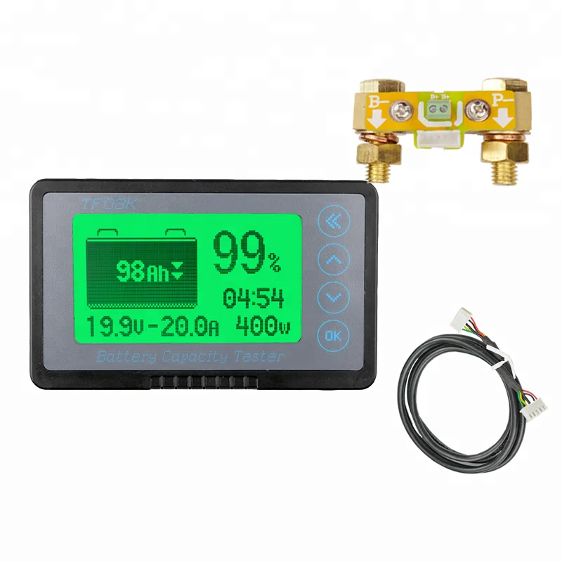 BW-TF03K 100V350A Hight Precision LiFePo/lead acid battery tester battery level indicator battery indicator monitor