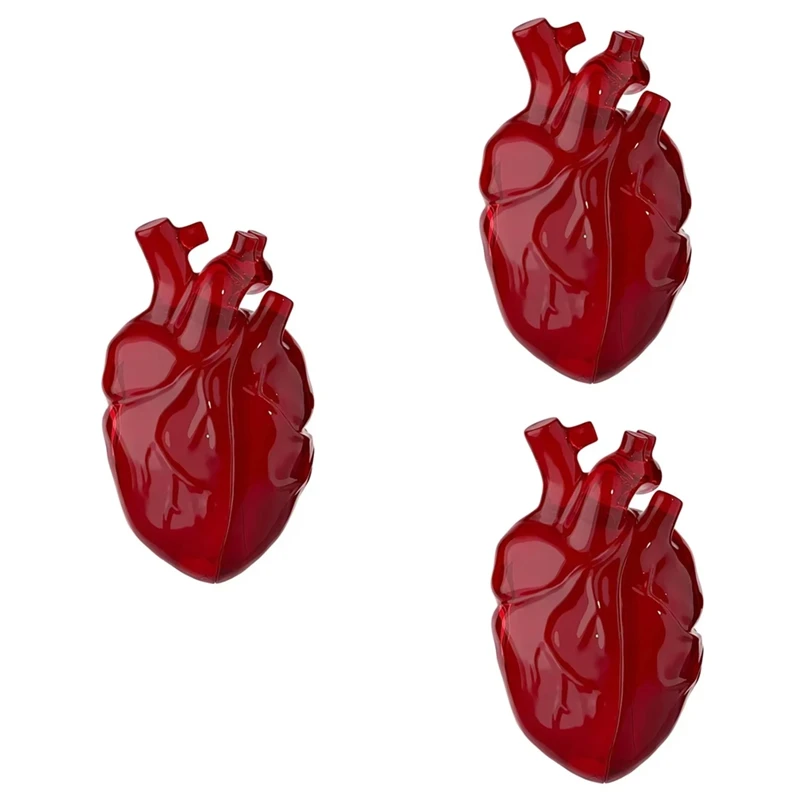 Red Heart  Pro Case Cover Transparent Silicone Protective Case For  Earphone Accessories