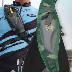 HISTAR Multi-Functional Casting Spinning Rod Zipped Adjustable Shoulder Strap High Quality Sling Messenger Waist Bag