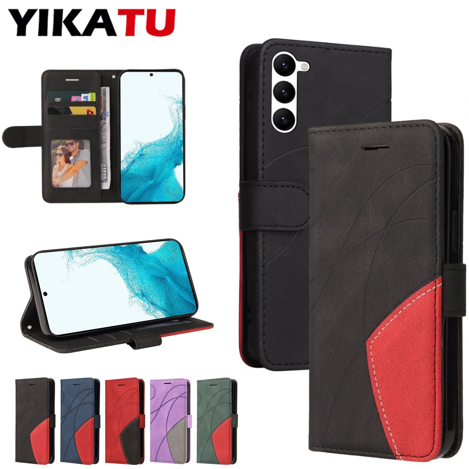 

Чехол-кошелек для Samsung Galaxy A50 A41 A40 A36 A35 A34 A33 A32 5G A31 A30S A91 A81 A73 A72 A71 A70 A56 A55 A54 A53 A52 A51 4G