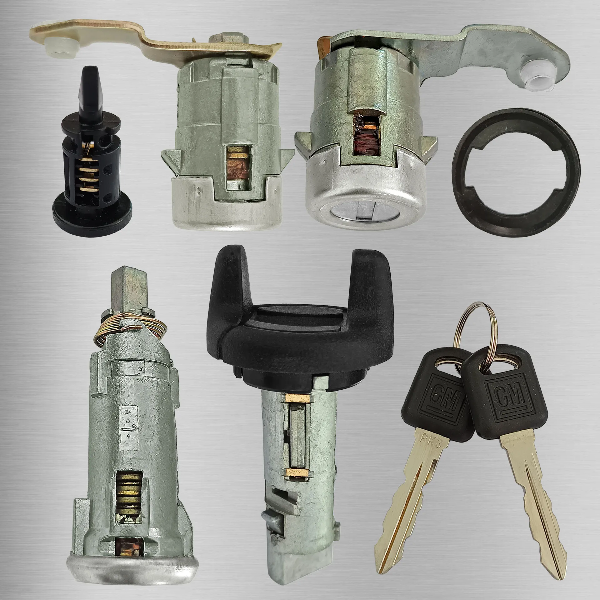 

For old Buick 2.5 Regal, complete door lock cylinder, ignition switch lock, trunk lock replacement and repair kit, accessories.