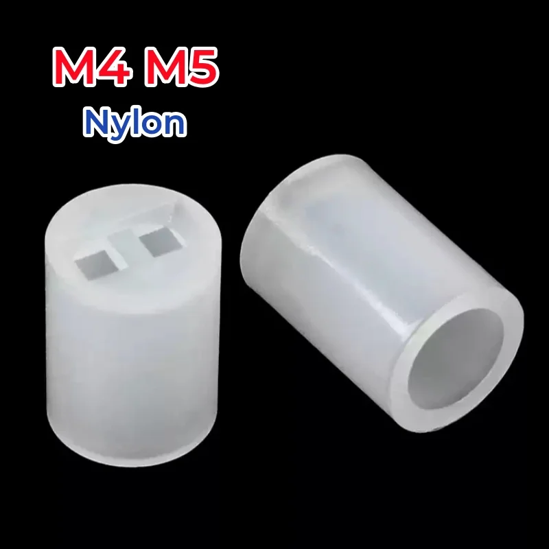 M4 M5 White Nylon LED Diode Holder Clip Bezel Socket Mount DIY Light Emitting Diode LED Spacer Lamp Post Lamps