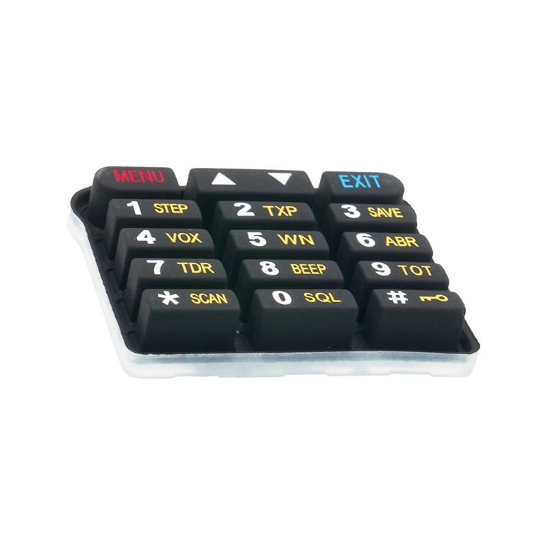 5PCS UV9R Walkie Talkie Keypad Keyboard Numeric Keyboard For Baofeng Two Way Radio Repair Parts