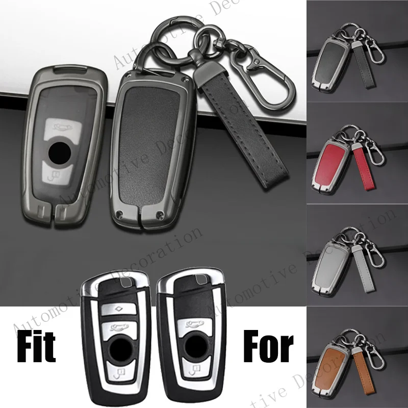 Z+ Zinc Alloy TPU Leather Car Key Case Cover For BMW 1 2 3 4 5 6 7 X3 X4 M3 M4 M5