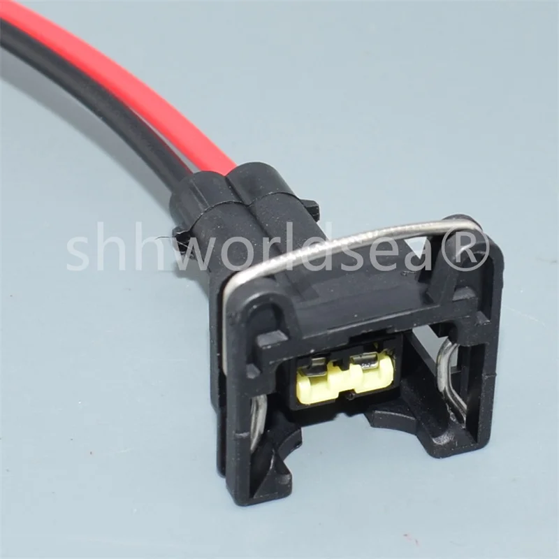 1/10 2 Pin Car Water Temperature Sensor Fuel Injector Ignition Coil Plug Waterproof Connector Wiring Harness 368354-1 1928402448
