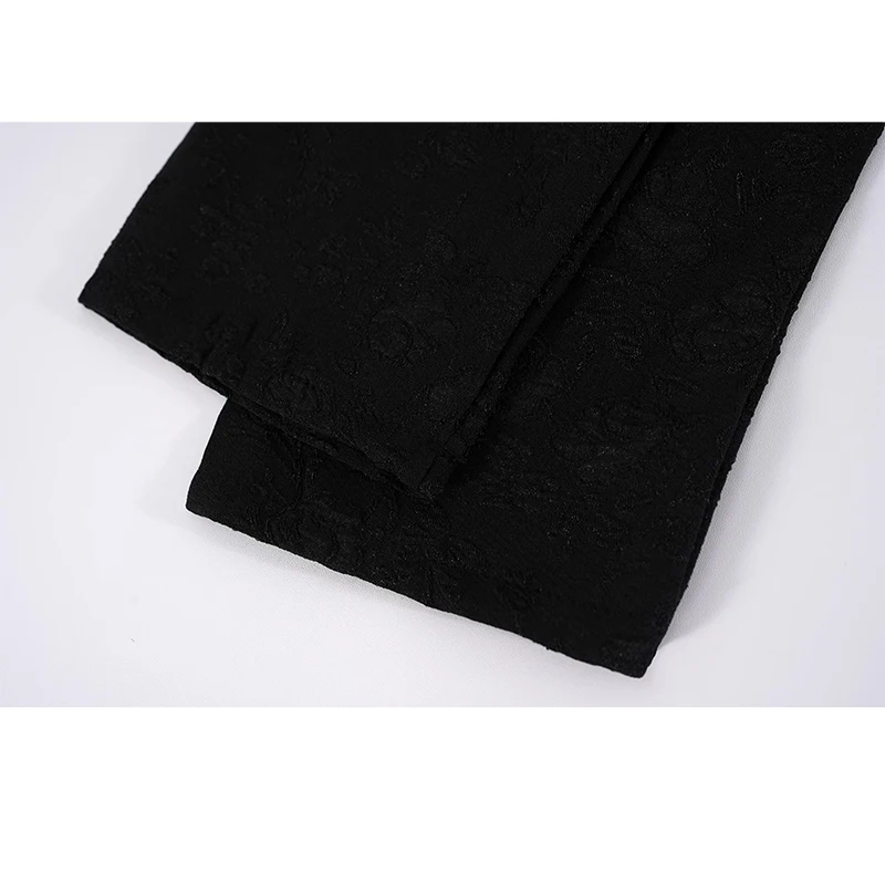Schwarze Hemden und Bluse für Damen, 90er-Jahre, Y2k, Vintage, Harajuku, 2000er-Jahre, chinesischer Stil, elegantes Langarm-Shirt, Oberteil, Kleidung, Herbst 2023 – Detail 11