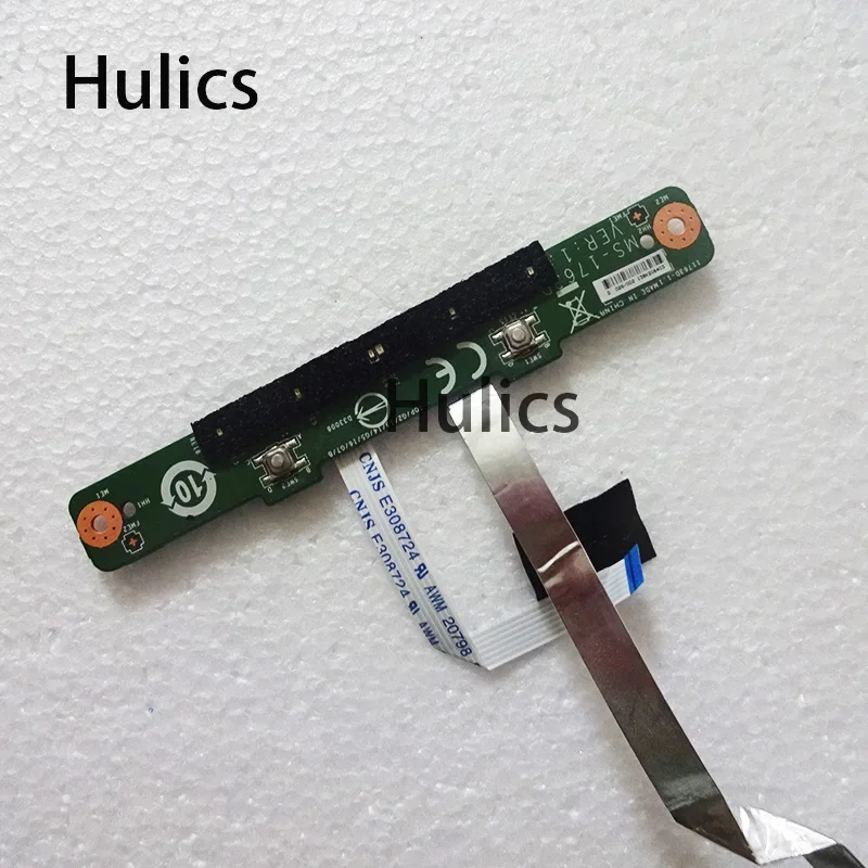 Hulics Used MS-1763D GENUINE FOR MSI GT70 MS-1763 TOUCHPAD BUTTON BOARD W/ CABLE