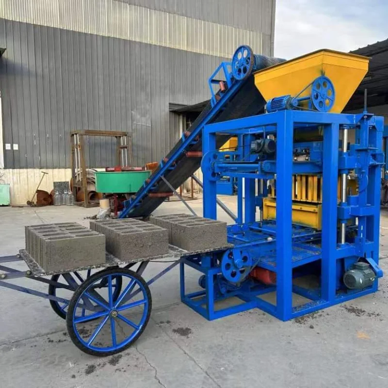 High Speed Fully Automatic Brick Maker With Servo Motor Control For Precision Manufacturing Of Eco Friendly Non Fired Blocks