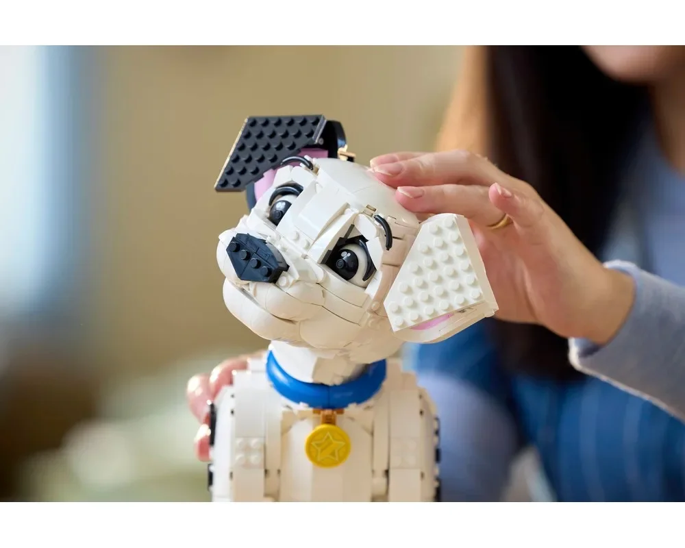 2025 Nieuwe 1722 STKS Cartoon 101 Dalmatiërs Puppy Model Bouwsteen Legoing 43269 Creatieve Assemblage Architectuur Speelgoed Gift