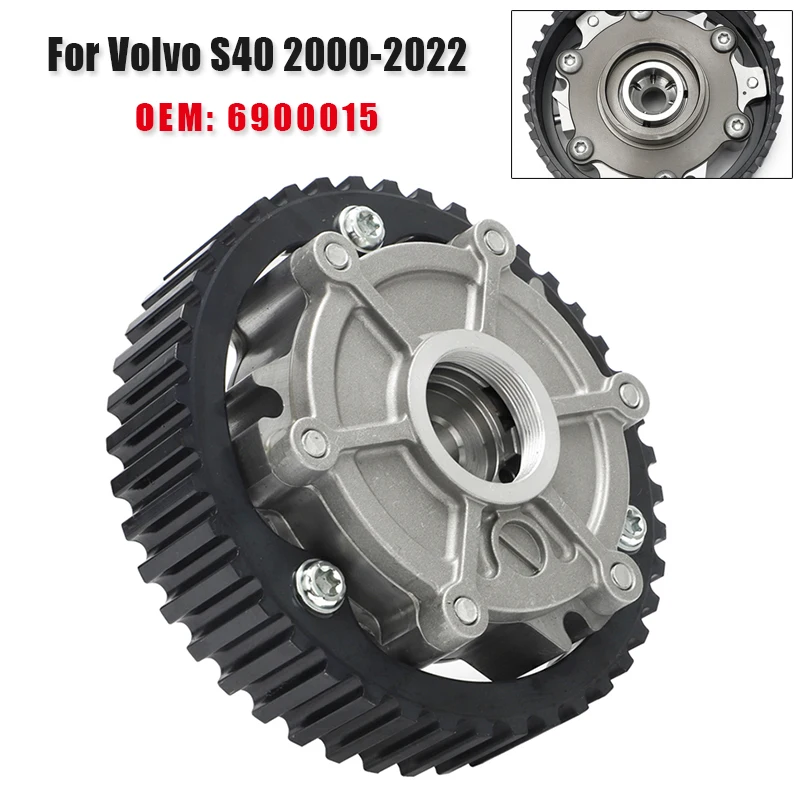 For Volvo S40 2000 -  2019 2020 2021 2022 6900015 Car Cylinder Head Camshaft Gear Exhaust Pulley S40 V40 Accessories