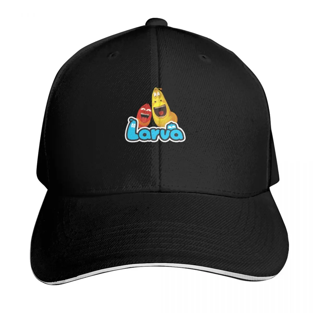 

Larva cartoon design Baseball Cap Trucker Cap funny hat hats on offer Women's Men's