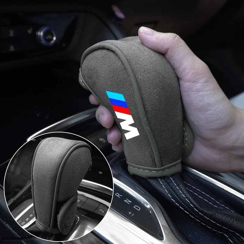 

Car Gear Shift Manual Suede Transmission Cover For BMW 1 3 5 7 Serie M Performance X1 X3 X4 X5 F10 F15 F16 F20 F30 M3 M4 E34 E46