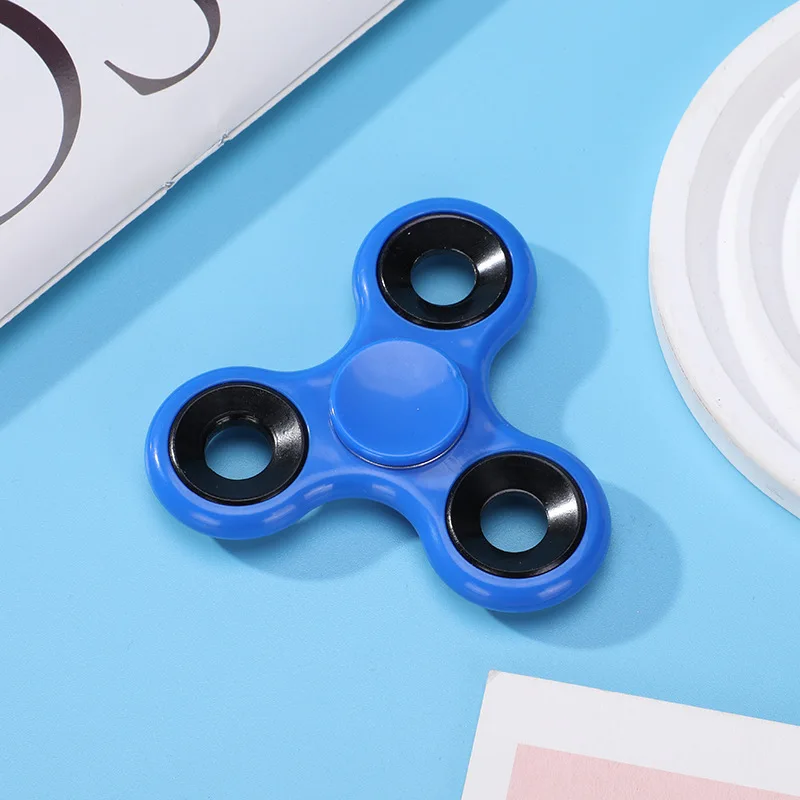 Pocket Fidget Spinner، أرقام ABS مدمجة لتخفيف القلق أثناء السفر، لعبة تخفيف التوتر الصامتة للسيارة والطائرة #3