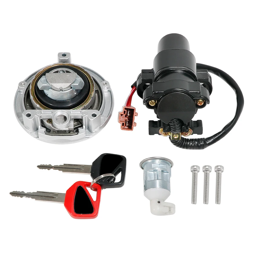 Motorcycle Ignition Key Lock Switch Set Key Kit For Honda CB650RAC AC 2024-2025 CBR650RAC2 AC 2024-2025 OEM:35010-MKY-LA0