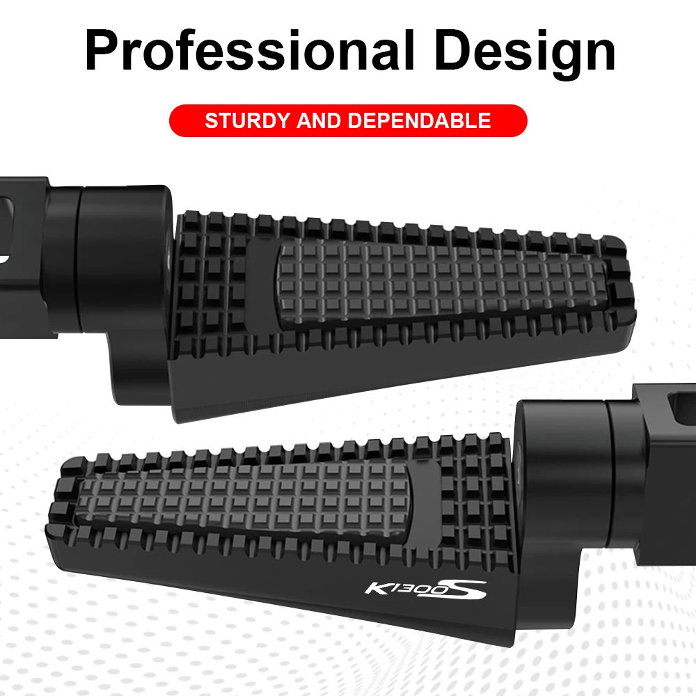 Motorcycle Adjustable Front and Rear Foot Pegs Footrests Pedal Fit For BMW K1300S 2008 2009 2010 2011 2012 2013 2014 2015 2016 4