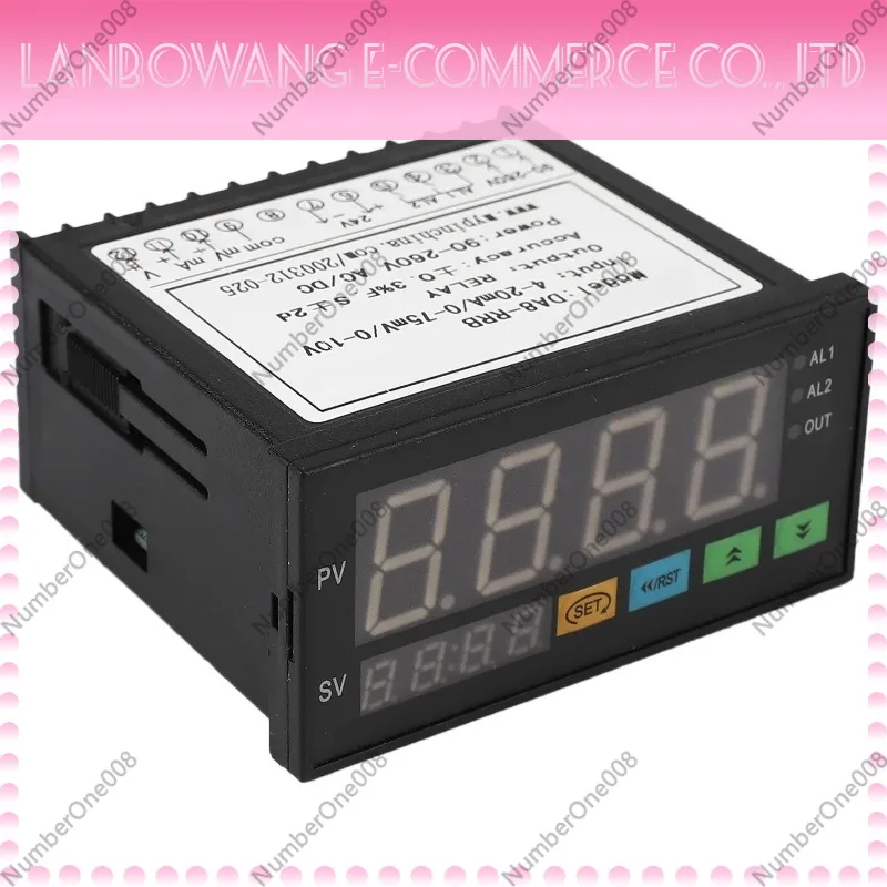 Suitable for Digital Sensor Meters, Multifunctional Intelligent Display Screens, Dual Relay Alarm Outputs