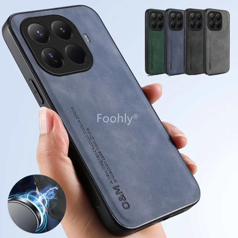 Silky Feel stoßfeste Hülle für Xiaomi 17T Pro Mi 17 5G Schutzhülle mit integriertem magnetischem Saughalter Coque Funda Capa
