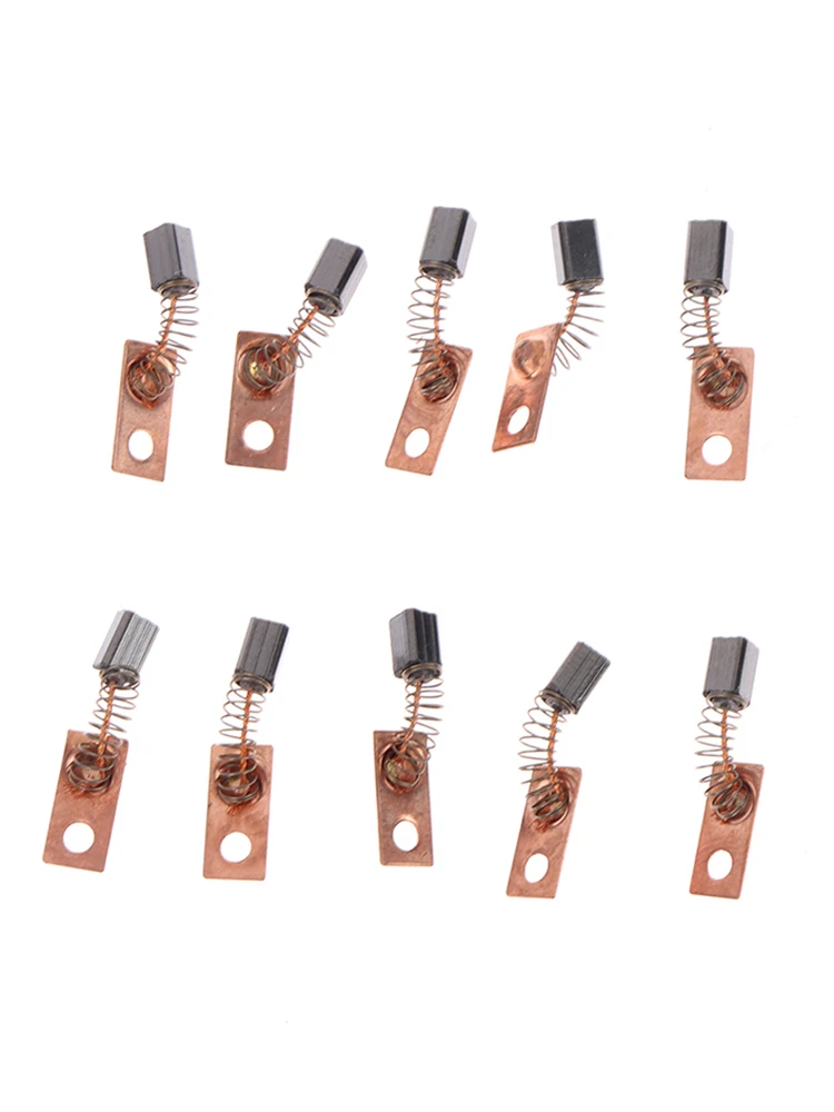 10 Stück Kohlebürsten für Elektromotoren, Ersatz für Dental-Schleifmaschinen, Mikromotor-Handstück 3X3X4,5MM – Detail 12