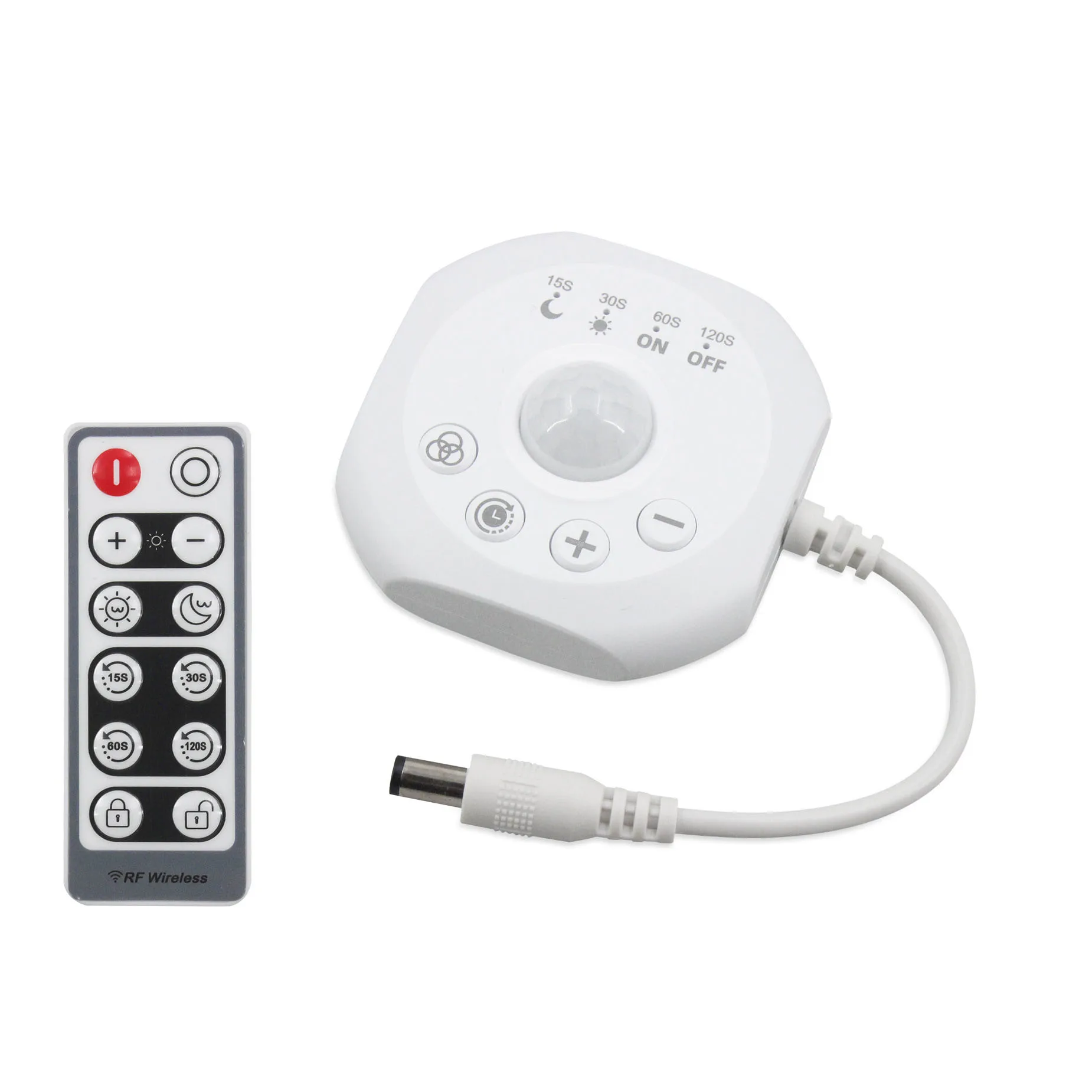 New human body sensing monochromatic light sensor LED strip lamp controller PIR sensing dimming controller