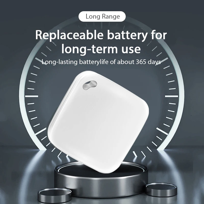 Smart GPS Tracker Works With Apple Find My APP Pet Kids Luggage Key Tracking Global Accurate Positioning Bluetooth Tag Tracker