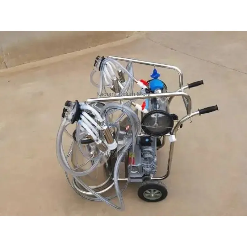 

New Durable Fully Automatic Portable Milking Machine for Large Dairy Farms Mobile Apparatus for Cow Milking