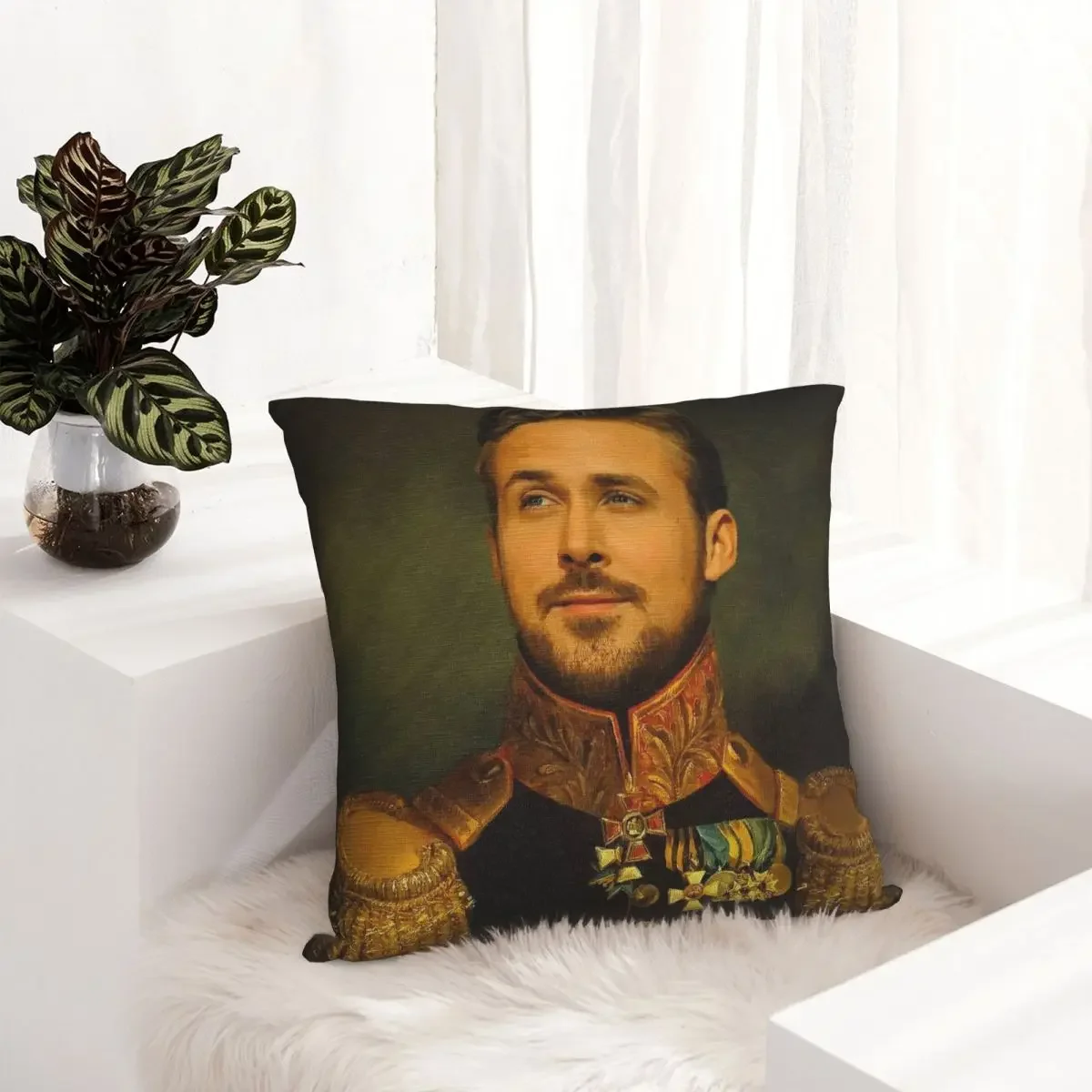 Ryan Gosling Movie Pillowcase Soft Polyester Cushion Cover Decorations Pillow Case Cover Home Zippered 40*40cm