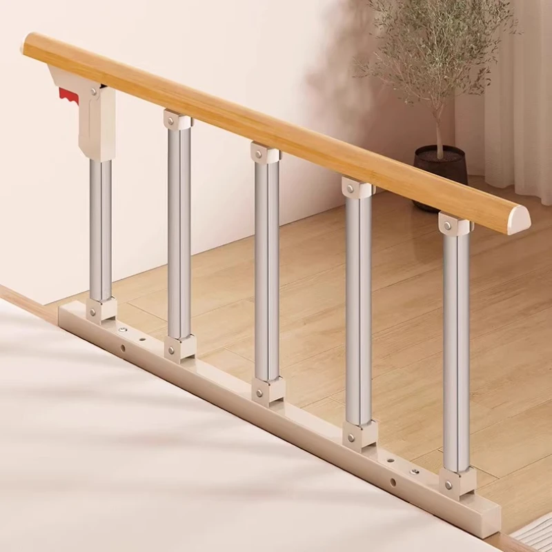 

Senior Bed Safety Rail Foldable Bed Assist Handle Anti-Fall Guard Support for Elderly or Disabled One-Touch Folding