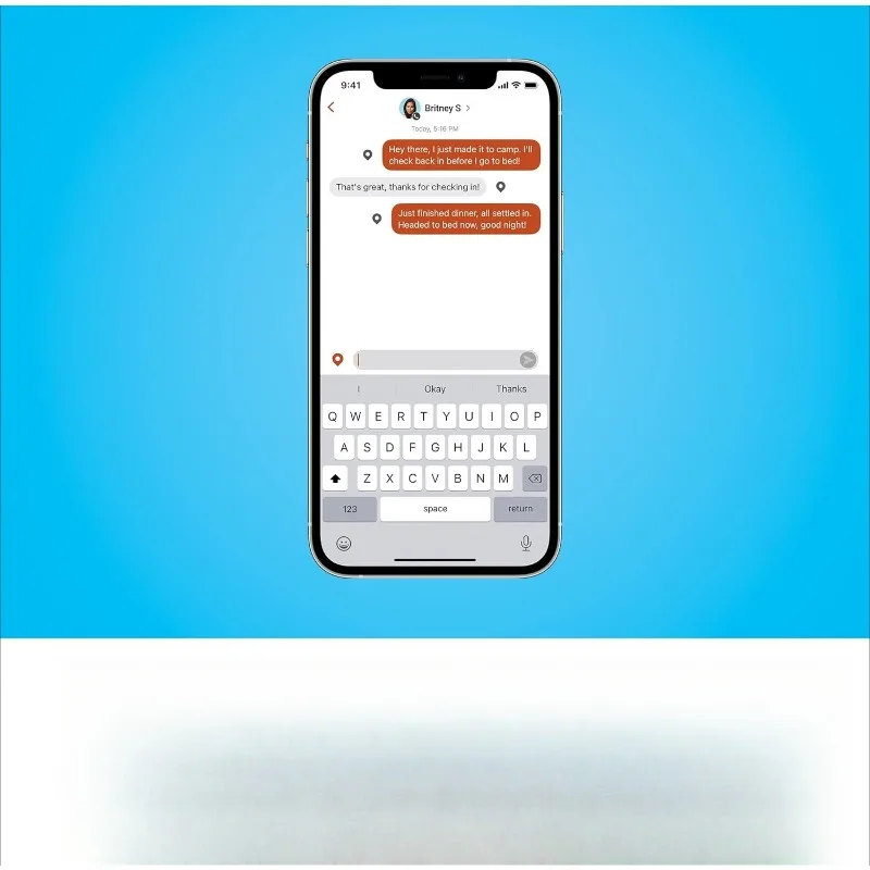 شعبية. جهاز التواصل عبر الأقمار الصناعية المحمول باليد، رسائل عالمية ثنائية الاتجاه #3