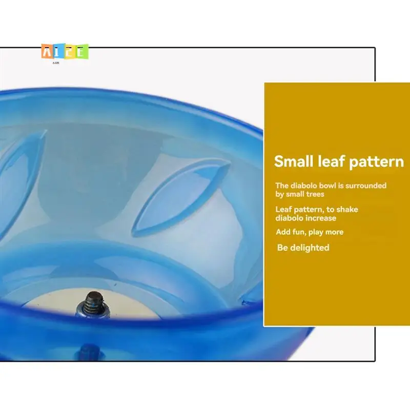 

A12E-трехступенчатая игрушка для фитнеса Diabolo с двойной головкой, игры на открытом воздухе Diabolo Yo-Yo Play Diabolo, детские игрушки для пожилых людей