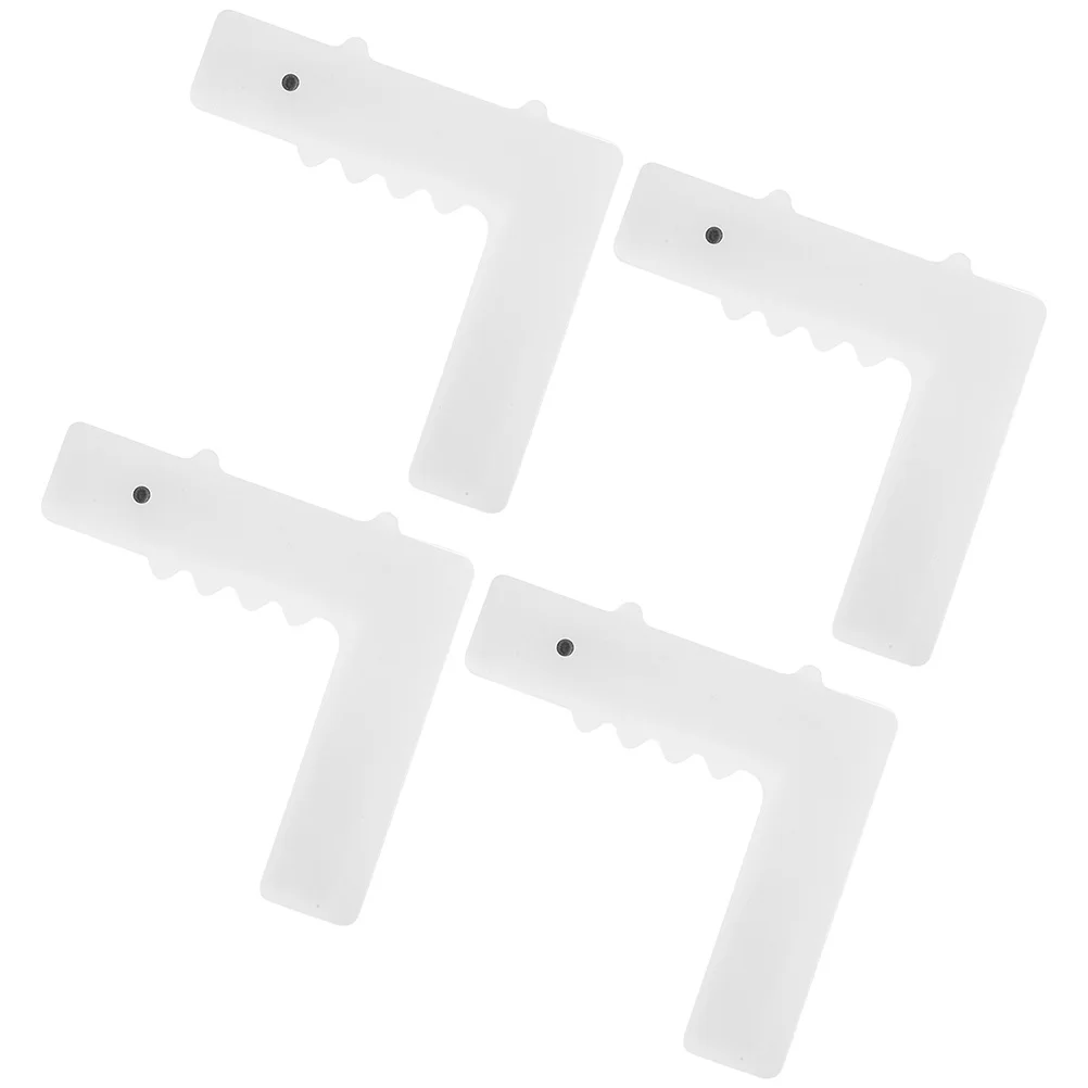 

4 шт. угловые протекторы, мягкие силиконовые защитные уголки для стола, защита для края стола, защита для мебели, бамперы для безопасности детей