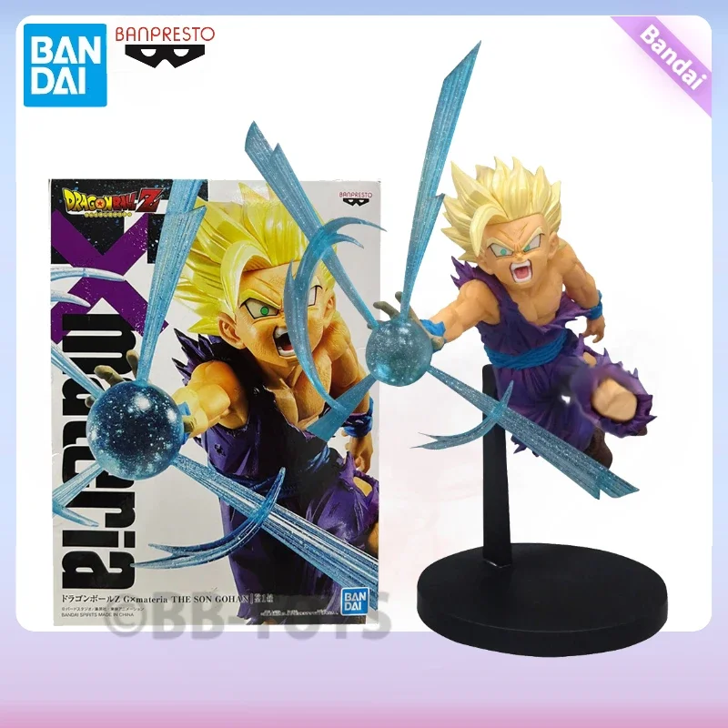 

In Stock BB Anime Dragon Ball Z Son Gohan Super Saiyan 2 Nirvana Kamepai Qigong Action Figure PVC Model Dolls Collections Toys