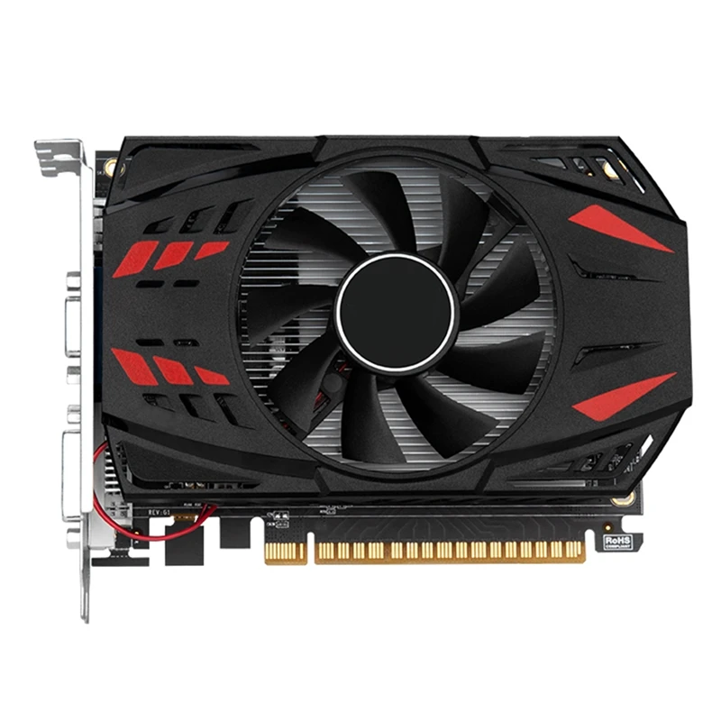 Geforce GT710 2GB DDR3 Graphics Card 64 Bit 954 Mhz 667 Mhz 28 Nm Pcle X8 2.0 VGA+HD+DVI Video Card Easy Install