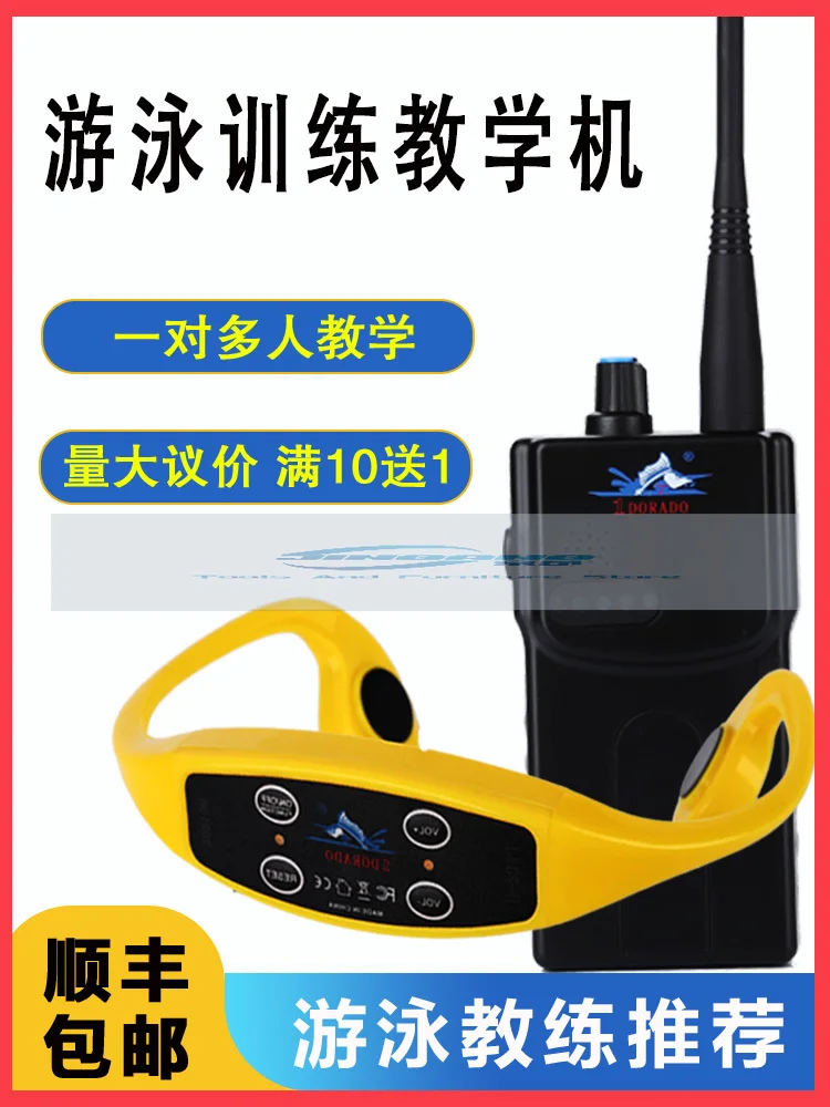 

H904 Swimming Waterproof Radio Walkie-talki Bone Conduction Headset Headphone for Swimming Coach Training