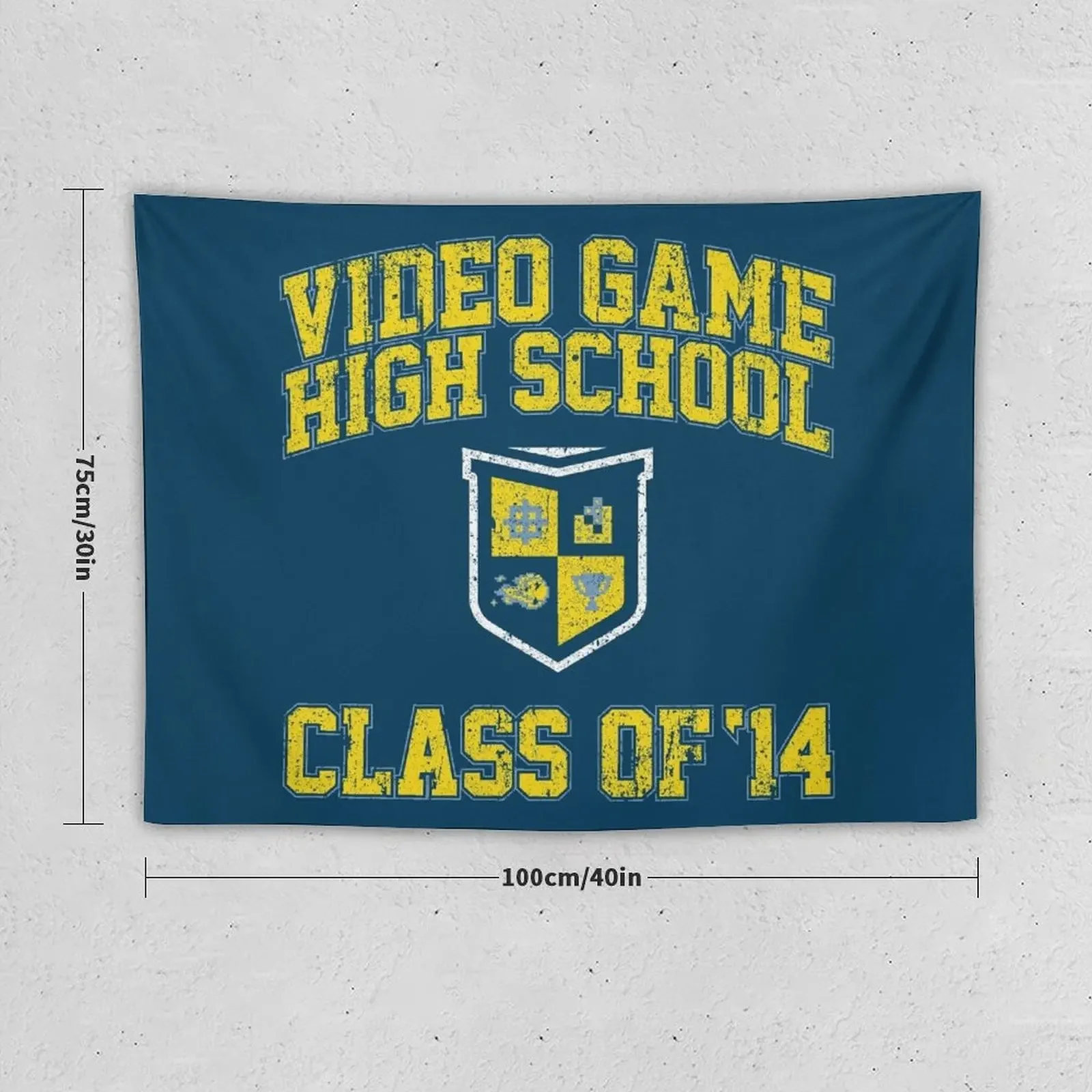 Video Game High School Class of 14 Tapestry Room Decorations Tapete For The Wall Tapestry